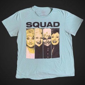 The Golden Girls TV Show Squad Women's Blue T-Shirt Size XL